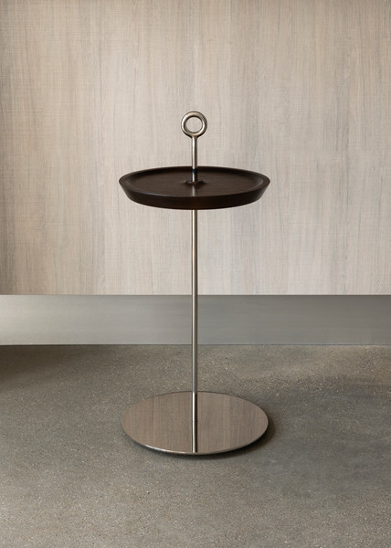 Black Coffee on Walnut | Polished Nickel