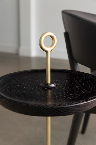 Black Coffee on Walnut | Satin Bronze